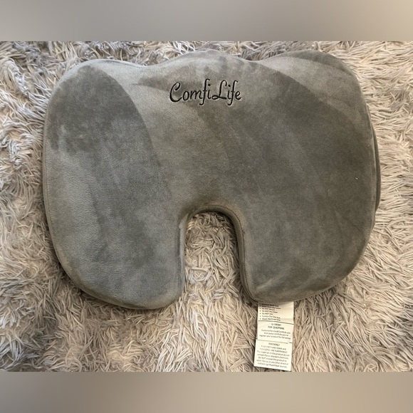 Other - ComfiLife Gray Memory Foam Seat Cushion